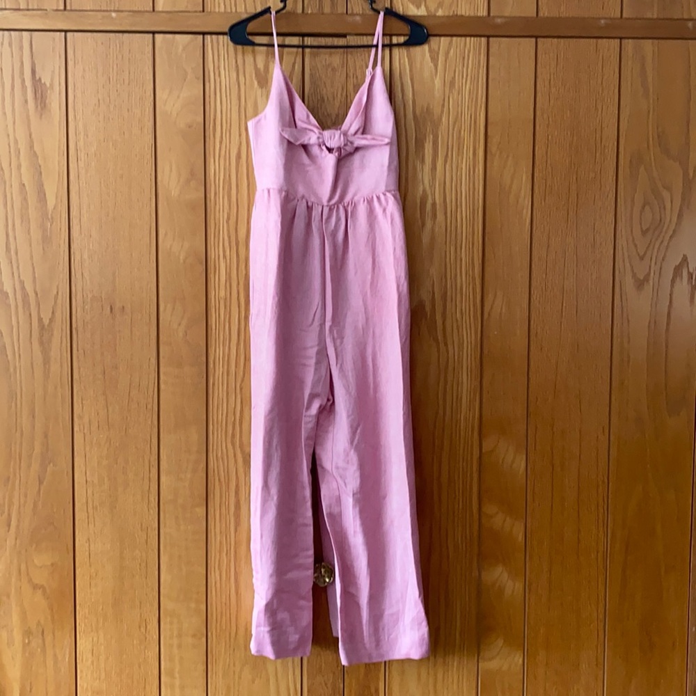 LOFT Pink Jumpsuit
